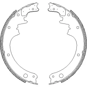 Комплект тормозных колодок REMSA купить
