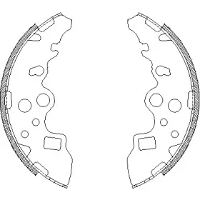 Комплект тормозных колодок REMSA купить