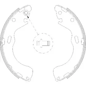 Комплект тормозных колодок REMSA купить