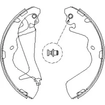 Комплект тормозных колодок REMSA купить