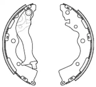 Комплект тормозных колодок REMSA купить