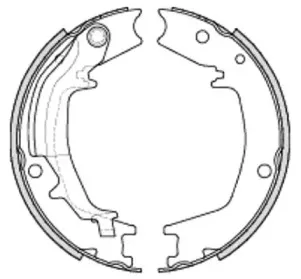 Колодки гальмівні барабанні REMSA купить
