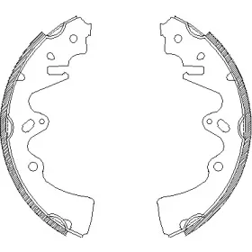 Комплект тормозных колодок REMSA купить