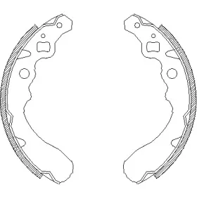 Комплект тормозных колодок REMSA купить