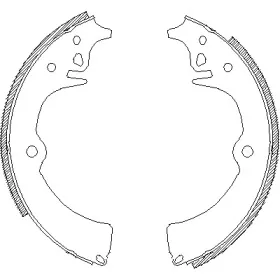 Комплект тормозных колодок REMSA купить