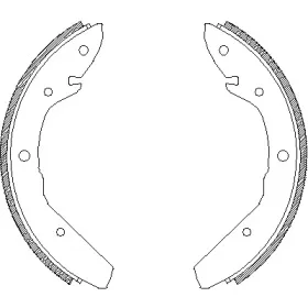 Комплект тормозных колодок REMSA купить