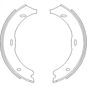 Колодки гальмівні барабанні REMSA купить