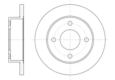 Тормозной диск REMSA купить