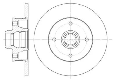 Тормозной диск REMSA купить