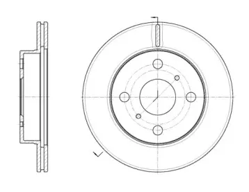 Тормозной диск REMSA купить