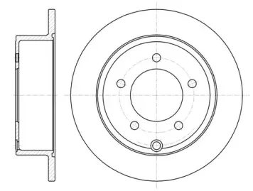 Тормозной диск REMSA купить