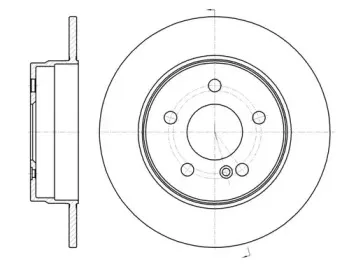 Тормозной диск REMSA купить