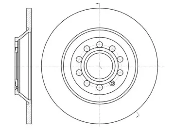 Тормозной диск REMSA купить