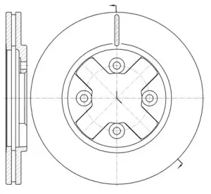 Тормозной диск REMSA купить