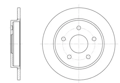 Тормозной диск REMSA купить