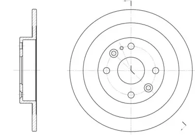 Тормозной диск REMSA купить