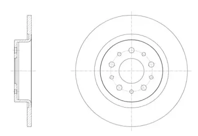 Диск гальмівний REMSA купить