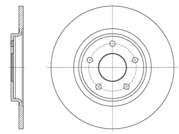 Тормозной диск REMSA купить