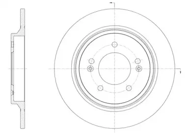Тормозной диск REMSA купить