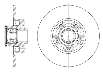 Диск гальмівний REMSA купить