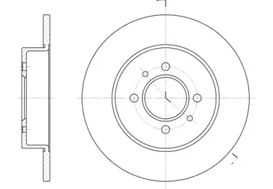 Тормозной диск REMSA купить
