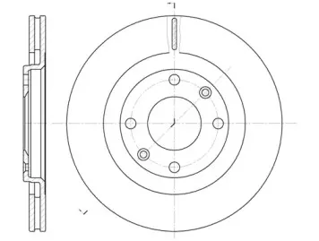 Диск гальмівний REMSA купить