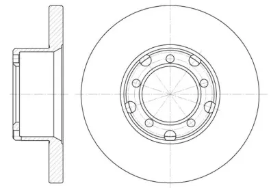 Тормозной диск REMSA купить