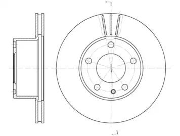 Тормозной диск REMSA купить