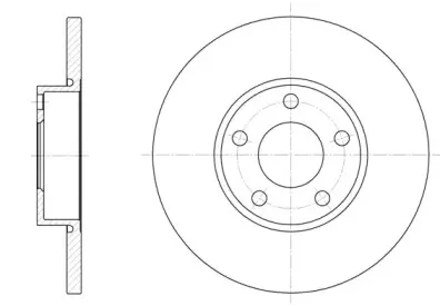 Диск гальмівний REMSA купить