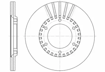 Тормозной диск REMSA купить