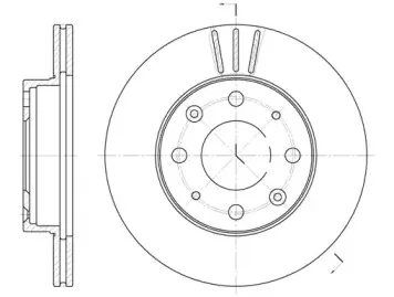 Диск гальмівний REMSA купить