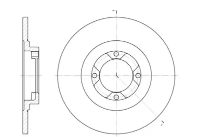 Тормозной диск REMSA купить