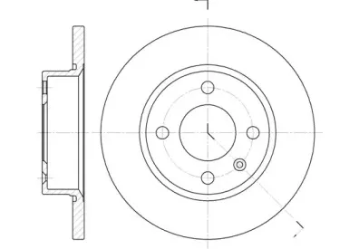 Диск гальмівний REMSA купить