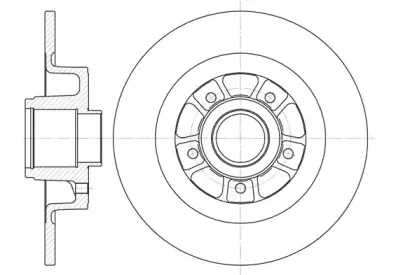 Диск гальмівний REMSA купить