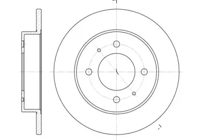 Тормозной диск REMSA купить