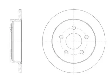 Тормозной диск REMSA купить
