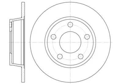 Диск гальмівний REMSA купить