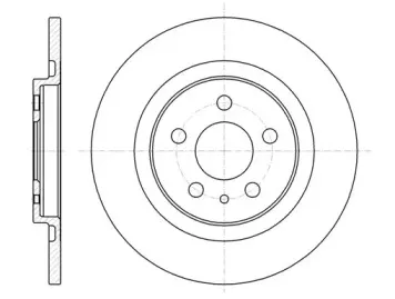 Тормозной диск REMSA купить