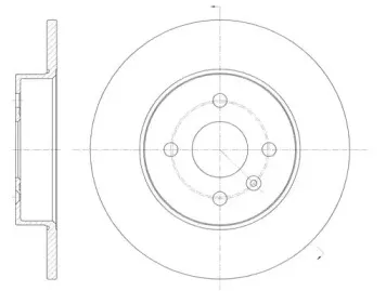 Диск гальмівний REMSA купить