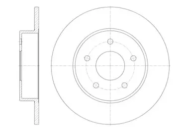 Диск гальмівний REMSA купить