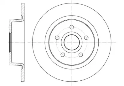 Тормозной диск REMSA купить
