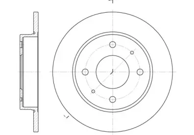 Тормозной диск REMSA купить