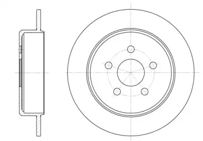 Диск гальмівний REMSA купить