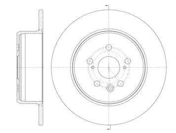 Тормозной диск REMSA купить