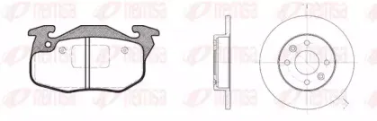 Комплект тормозов, дисковый тормозной механизм REMSA купить