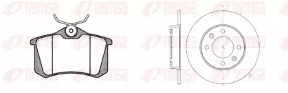 Комплект тормозов, дисковый тормозной механизм REMSA купить