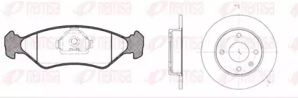 Комплект тормозов, дисковый тормозной механизм REMSA купить
