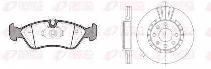 Комплект тормозов, дисковый тормозной механизм REMSA купить