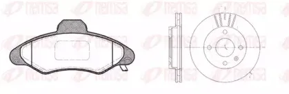 Комплект тормозов, дисковый тормозной механизм REMSA купить