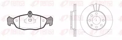 Комплект тормозов, дисковый тормозной механизм REMSA купить
